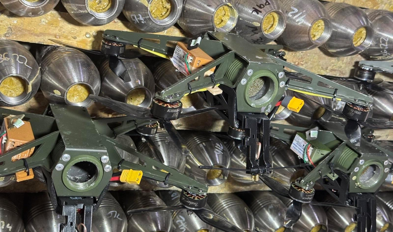 В Україні кодифікували дрон UB60D оснащений 60-мм осколковою міною