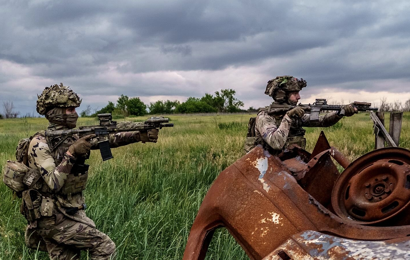 Корпус «Азов» полонив 8-х окупантів після заходу на Покровський напрямок