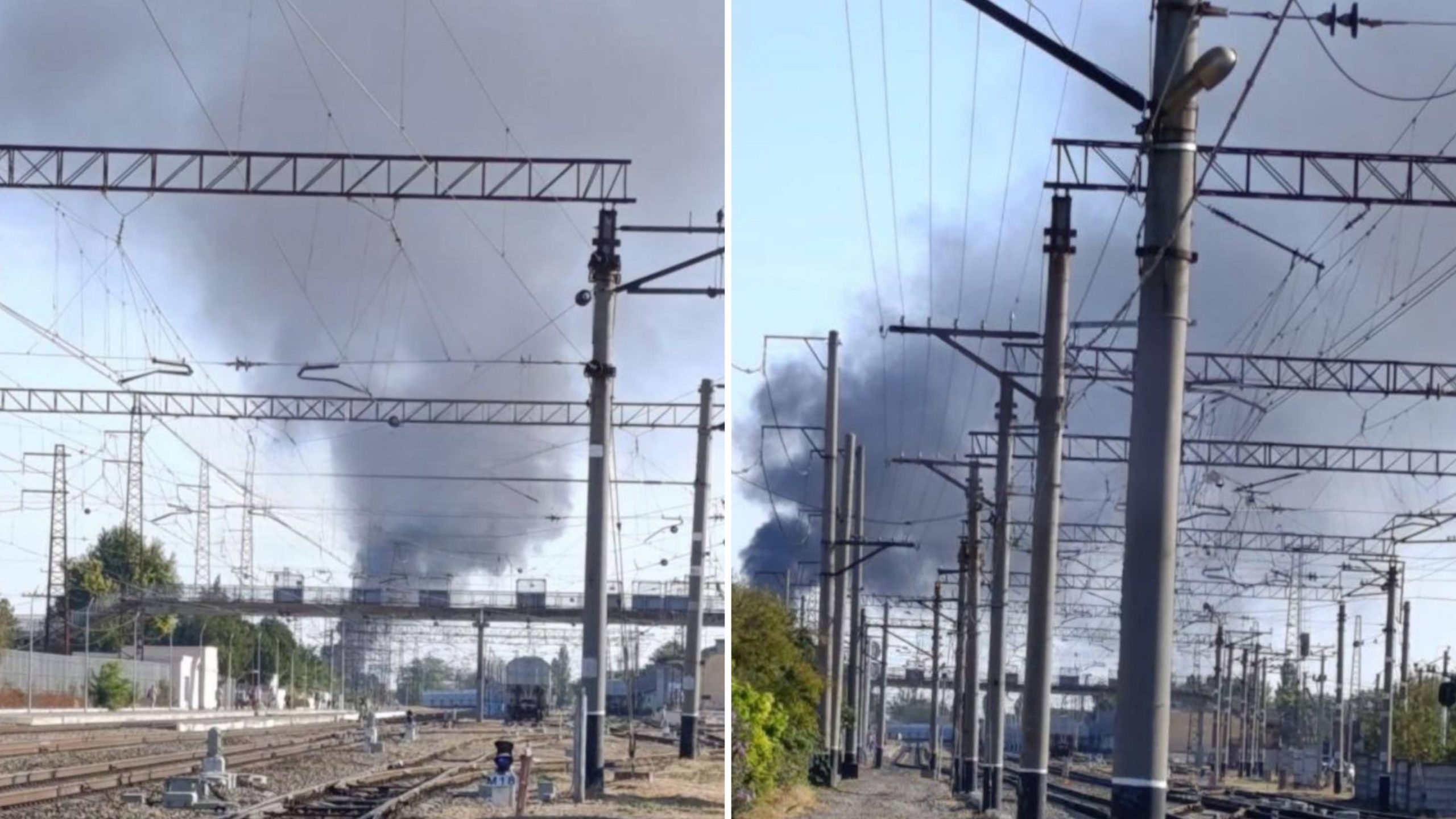 Моніторингові канали повідомляють про удар по залізниці у Криму