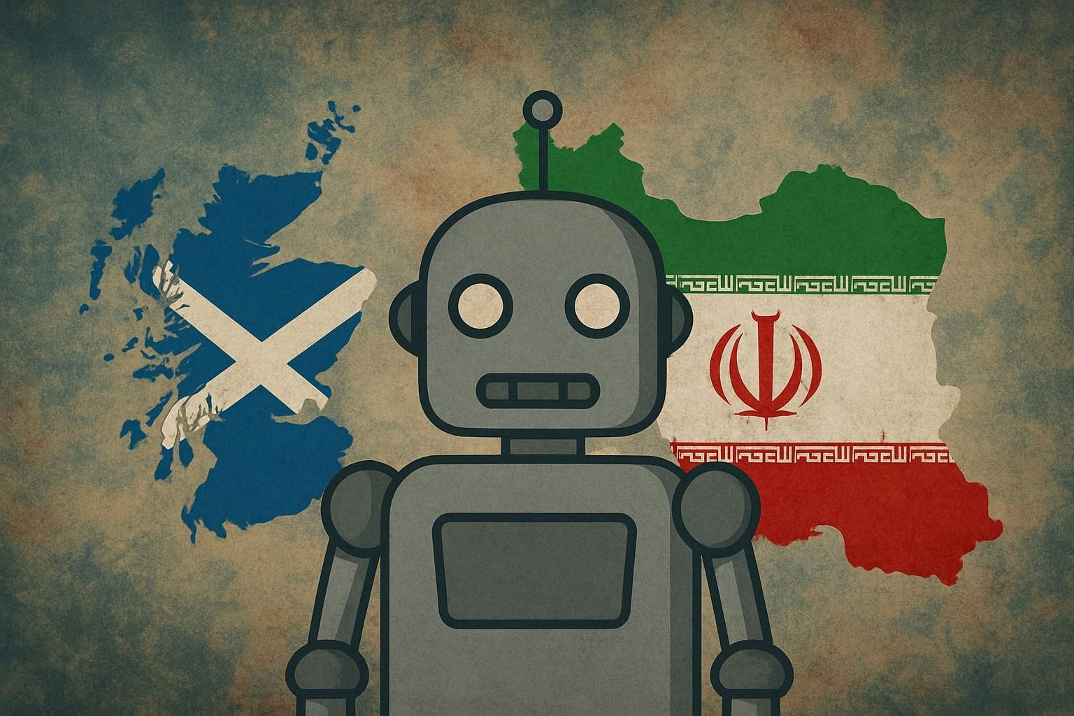 Аналітики виявили, що 26% профілів шотландських сепаратистів у X, виявились іранськими фейками